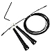 Best Speed Cable Wire Crossfit Jump Rope for Cardio, Endurance Training ,Rogue Rx Workout and Daily Exercise for Adult Men & Women, Children, Athletes - Adjustable Length ,Long Handles.