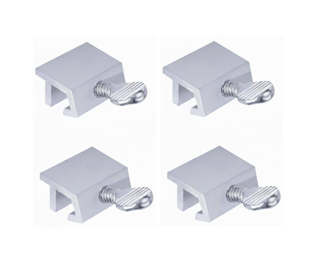 Photo 1 of 4PCS Aluminum Sliding Window Locks – Security Locks for Metal Horizontal Sliding Windows (Pack of 4)