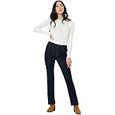 Mavi Kendra Women's Straight Leg Jeans, High Rise Jeans for Women, Boyfriend Jeans