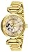 Invicta Women's Disney Limited Edition Quartz Watch with Stainless Steel Strap, Gold, 14 (Model: 27291)