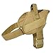 Working Dog Patrol Harness Coyote Brown Redline K9 (Large)