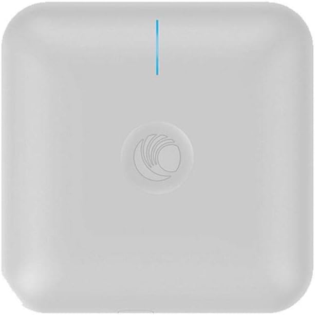 Cambium Networks cnPilot Enterprise E410 802.11ac Wave 2 Dual Band Wi-Fi MU-MIMO 2x2 Beamforming Indoor Access Point with PoE Injector (Row) with Brazil Power Cord (BR Cord) - PL-E410PBRA-RW