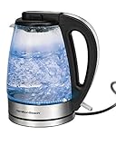 Hamilton Beach 40865 Glass Electric Kettle, 1.7-Liter