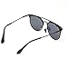 GAMT New Fashion Cateye Polarized Sunglasses For Women Classic Style (metal black frame black lens)