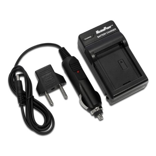 MaximalPowerCharger w/USB Charging Port for Canon LP-E5 Battery EOS Rebel XS, Rebel T1i, Rebel XSi, 1000D, 500D, 450D, Kiss X3 X2 Kiss F