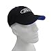 Mustang Ford Oval Logo Blue Bill Insert Black Baseball Cap,One Size Fits Most