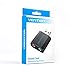Vention USB Audio Adapter External USB Stereo Sound Card with 3.5mm Headphone and Microphone for PS4,Raspberry Pi,Computer,Notebook,Ultrabook,Tablet, MacBook (Black)