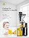 Aicok Masticating Juicer, Juicer Machine with 3
