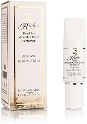 Facial Mud Mask &amp; Aloe Vera Skin Care Therapy Enriched with Compounds shown to Drastically Improve and prevent Acne, Psoriasis, Cellulite, Eczema, Arthritis, Atopic dermatitis and other skin allergies