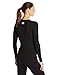 32 Degrees Heat by Weatherproof Womens Thermal Scoop Neck Shirts & Tops Black M