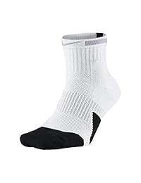 Nike SX5594-013: 1.5 Crew Baloncesto Hombres Negro Blanco Blanco Calcetines