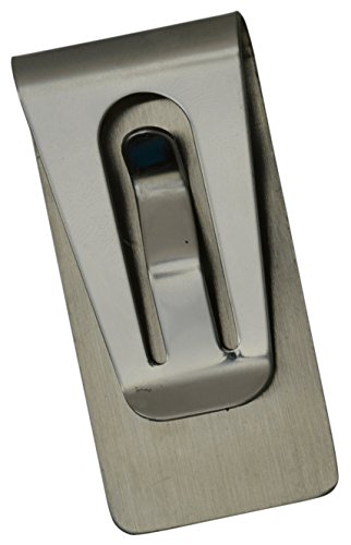 Silver Stainless Steel Slim Money Clip