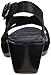 Dansko Women's Jacinda Black Snake Wedge Sandal