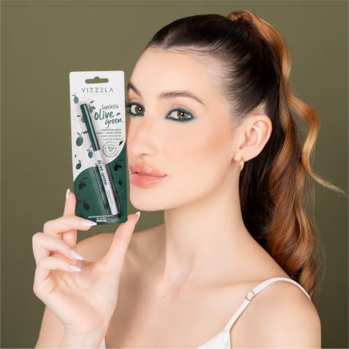 Lapiseira Olhos Olive Green Verde Oliva Original Vegano Vizzela
