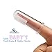 Baby Toothbrush, Tinabless 4PCS Food Grade Silicone Finger Toothbrush for Infant&Toddlers&Kids, Toothbrush Teether and Oral Massager