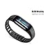 Fitness Tracker, Lifesense Wireless Heart Rate Monitor Waterproof Smart Activity Wristband Pedometer Watch Sport Bracelet (Mambo HR)