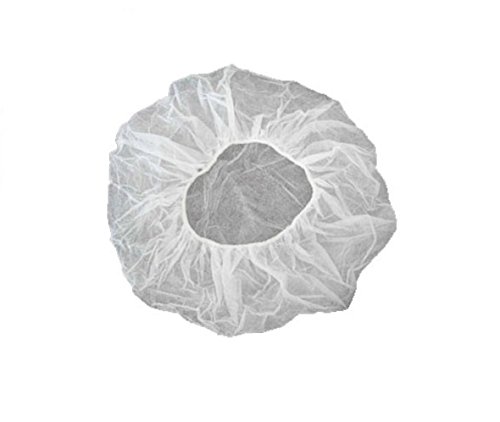VersaPro 210 21" Disposable Hair Net, Spun-Bonded Polypropylene, White (Pack of 100)