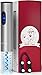 Electric Wine Opener with Charger and Batteries Wine Lover Gift Set - Thanksgiving Christmas New Year Cordless Kit with Batteries and Foil Cutter G103