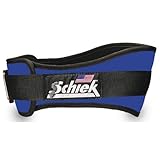 SCHIEK Nylon Lifting Belt-4 3/4 INCH Royal Medium