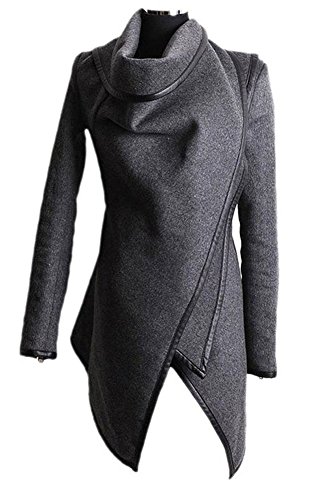 Shanel Women Warm Woolen Slim Fit Long Trench Parka Peacoat Outwear Overcoat Coats Jacket Shanel Women Warm Woolen Slim Fit Long Trench Parka Peacoat Outwear Overcoat Coats Jacket