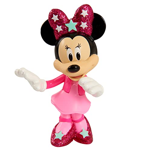 Disney Junior Minnie Mouse 3-inch Collectible Figure Set, 5 Piece Set, Kids Toys for Ages 3 Up by Just Play