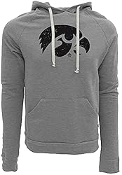 Blue 84 Men's Iowa Hawkeyes Tri-Blend Hoodie