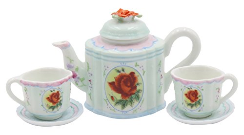 Cosmos 5 Piece Mini Tea Set, Multicolor