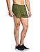 Baleaf Men's Quick-Dry Lightweight Pace Running Shorts Army Green Size XL
