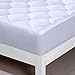 Quilted Fitted Mattress Pad | Mattress Cover Breathable, Waterproof, Hypoallergenic - Mattress Topper (King Size)