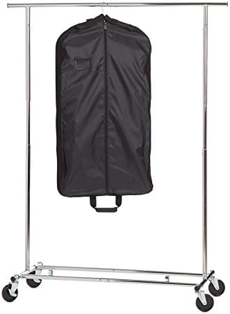 AmazonBasics Travel Hanging Luggage Suit Garment Bag - 22 Inch, Black 7 AmazonBasics Travel Hanging Luggage Suit Garment Bag - 22 Inch, Black