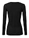JJ Perfection Simple V-Neck Long Sleeve Pullover Essential Casual Soft Knit Fitted Sweaters for Womens Clothes with Plus Size
