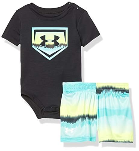 Under Armour Baby Boys' UA Ombre Base Set, Midnight Turquoise,