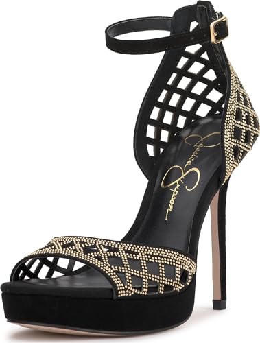 Jessica Simpson Women’s HERORA Pump, Black, 8.5
