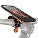MORPHEUS LABS M4s iPhone 8 Plus/iPhone 7 Plus Bike Kit, Bike Mount & iPhone 7 Plus Case, Cell Phone Holder for Apple iPhone 7Plus/iPhone 8Plus, Safe Bicycle Phone Mount, Bicycle Holder [Orange]