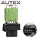 AUTEX Manual HVAC Blower Motor Resistor Compatible with Dodge Dakota 2005-2010 Blower Resistor Replacement for Mitsubishi Raider 06-09 Fan Resistor RU491 5161067AA 5161067AB 5189095AA JA1467