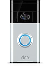 Ring Wi-Fi Enabled Video Doorbell in Satin Nickel