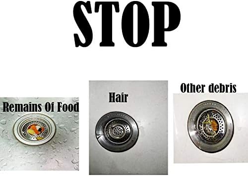 Juliyeh 70mm Stainless Steel Kitchen Sink Strainer Plug for Bathroom and Kitchen Shower, Sink Screen - Image 3