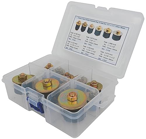 thumbnail image 2 of Dsnaduo Neoprene Expansion Plug Set – 1" To 1-1/8" (25–28mm), 4-Pack, Rubber Freeze Plug Replacement 2 of 10