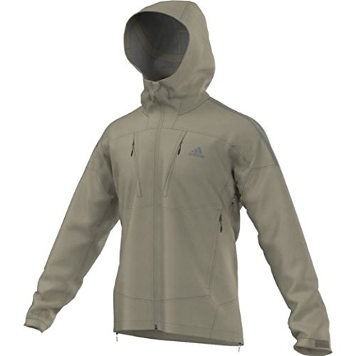 Adidas Outdoor 2015 Men s Swift Hoodie Jacket Beige/Vista Grey