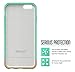 iPhone 6 Case, Flexion [Euphoria Series] Ultimate Protection Scratch Proof Soft Interior Vibrant Hard iPhone 6 Case / iPhone 6S Case (4.7) (Aqua Blue/Gold)