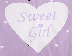 MyFav Girls' Comfy Sleepwear Hearts Shape Pajama