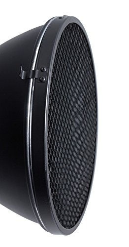 Dörr 372815 Metall Wabenvorsatz Lichtformer (20,5 cm) für Standardreflektoren DE und DPS Studioblitze – Bild 3