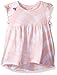 Burt's Bees Baby Girls' Organic Short Sleeve Empire Seam Tee