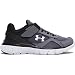 Under Armour Kids Boy's UA BPS Velocity RN GR AC (Little Kid) Graphite/Black/White Sneaker 12 Little Kid M
