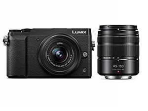 Panasonic DMC-GX85WK LUMIX 4K Mirrorless Camera with 12-32mm & 45-150mm Lenses, 3