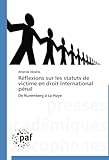 Réflexions sur les statuts de victime en droit international pénal: De Nuremberg à La Haye (Omn.Pres.Franc.) (French Edition) by 