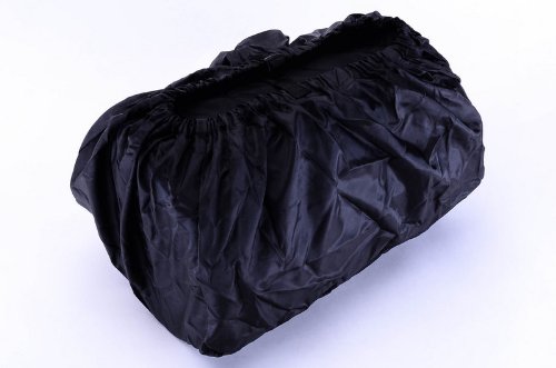 Bestem LGHD-Glide-TRB Black Tour-Pak Rack Bag for Harley Davidson Road King/Glide