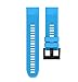 Wearable4U Garmin Fenix 5X 26mm Quick Release Easy Fit Silicone Replacement Watch Band for Garmin Fenix 5X, Quatix 3, Fenix 3 HR, Fenix 3, Tactix Bravo, Foretrex 601, Foretrex 701 (Sky Blue)