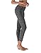 Yoga Reflex Women's Ankle-length Running Workout Yoga Pants- Zipper Pocket