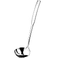 Ladle With Pour Spout Kopinma 304 Stainless Steel Kitchen Soup Ladles For Serving, Kitchen Serving Ladle For Soup Sauce Stew Cooking, 11.8 Inch Ladle Stainless Steel